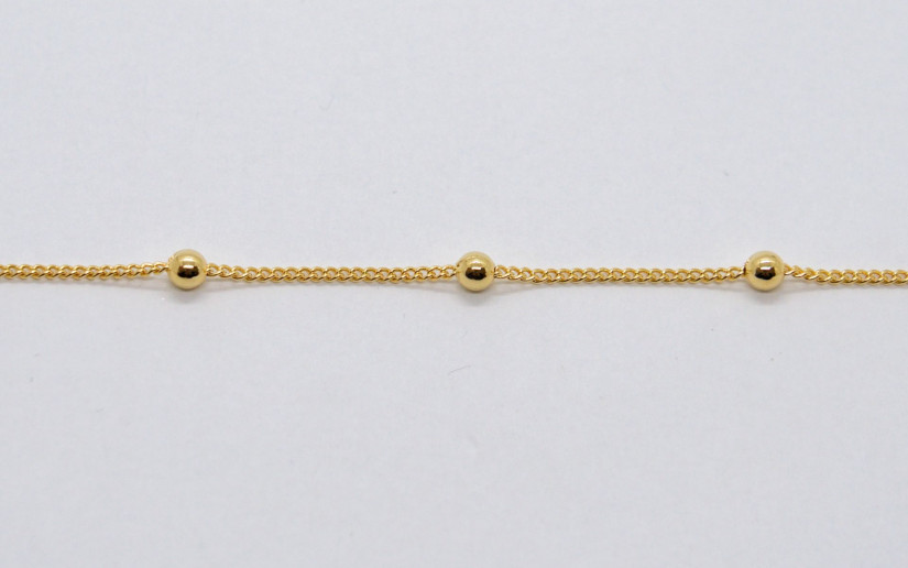 Goldene Satellit-Armkette