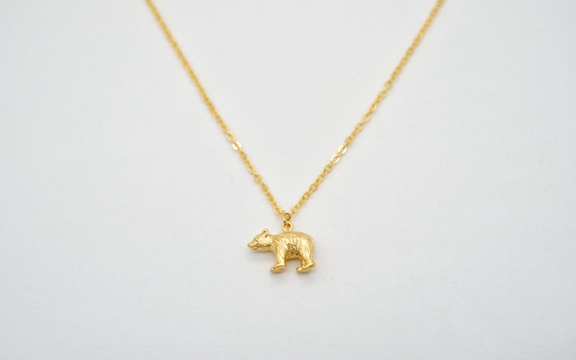 Kinder-Halskette mit Bär