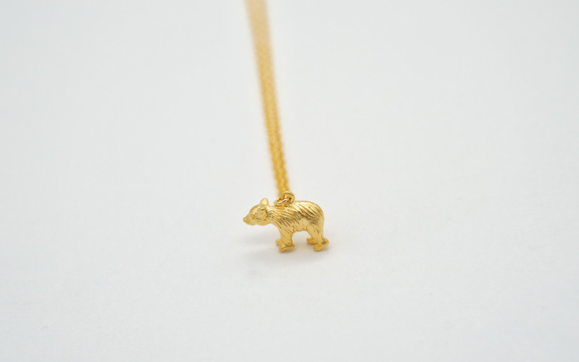 Kinder-Halskette mit Bär