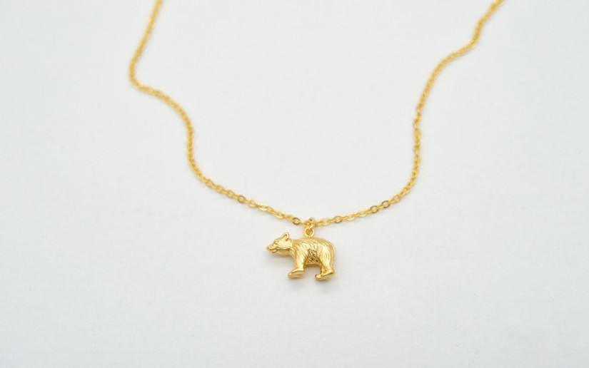 Kinder-Halskette mit Bär