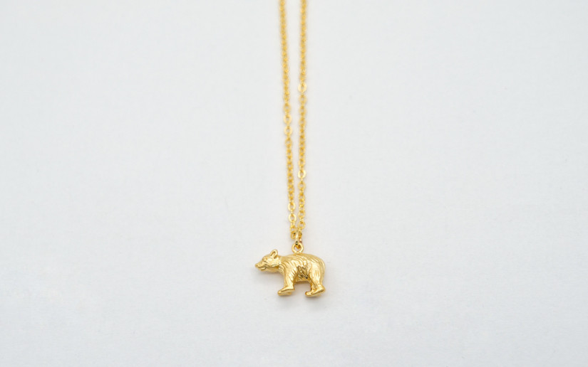 Kinder-Halskette mit Bär