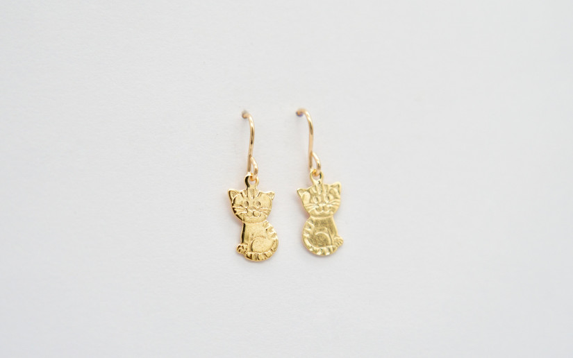 Süsse Kätzchen-Ohrringe