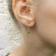 Kleine Ohrringe mit Sternchen